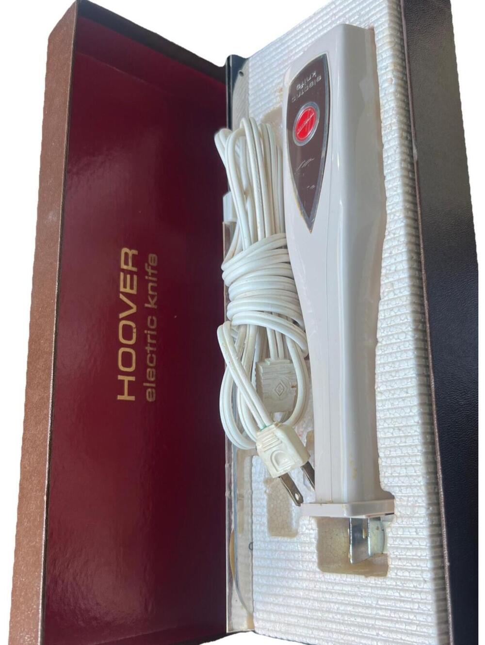 Vintage Hoover Electric Knife Model 6311 w/Original Case - Tested And Works!